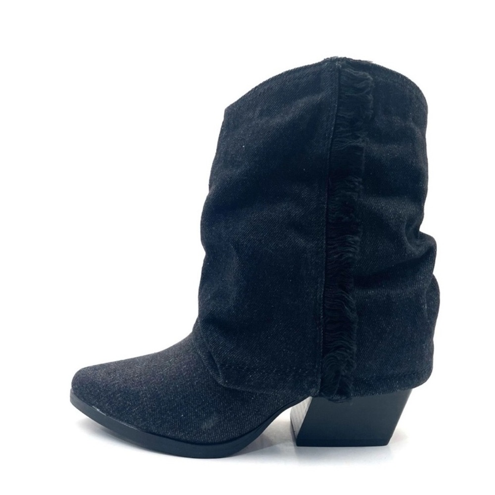 Black Suede Women's Ankle Boots